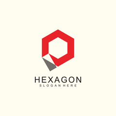 Polygonal Hexagon Logo symbol business