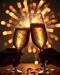 Celebrating New Year's Eve with Sparkling Wine