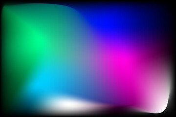 Colorful rainbow gradient background. colorful light leak textured for overlay photo lighting. creative abstract light color for banner or backdrop