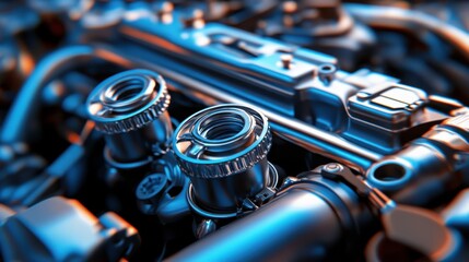 Advanced Engine Components in High Detail