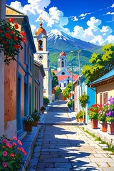 street in the old town