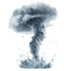 Tornado Funnel Cloud in Motion