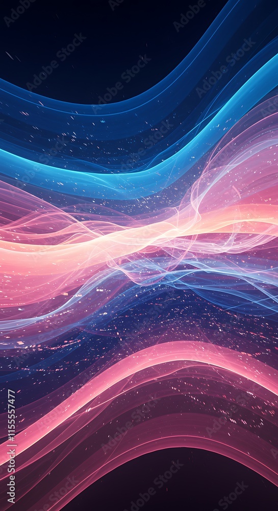 Poster realms abstraction. abstract image of the internet flowing background.