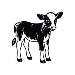 baby cow.eps