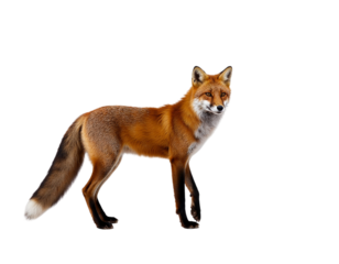 red fox vulpes 4 years old