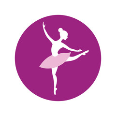 ballerina recital icon.eps