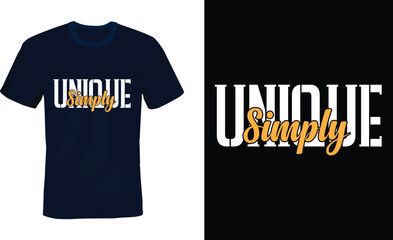 minimalist typography t shirt design