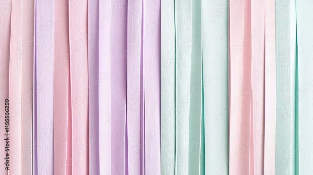 Fototapete striped pastel colors create a soothing backdrop for events and creative projects in soft light. gen