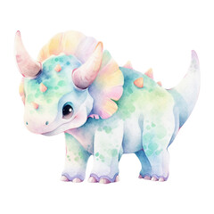 Obraz premium Cute baby dinosaur