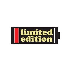 LIMITED EDITION STICKER ICON