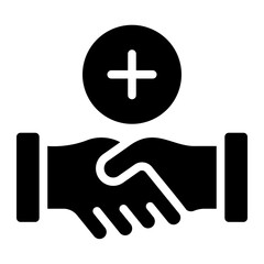 Obraz premium new glyph icon