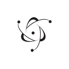 ATOM MOLECULE SCIENCE ICON