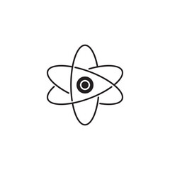 ATOM MOLECULE SCIENCE ICON