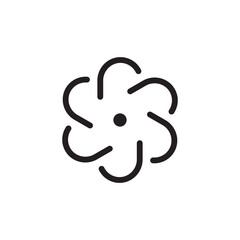 ATOM MOLECULE SCIENCE ICON