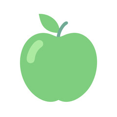 green-apple icon design