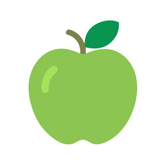 green-apple icon design