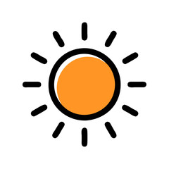sun icon design