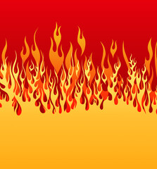 Feu flamme flame mur