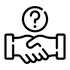 question line icon