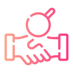 search gradient icon