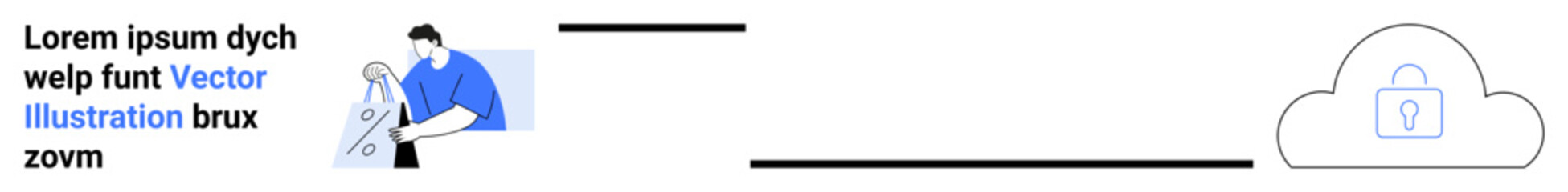 Business team collaborating over documents with secure cloud storage icon. Ideal for teamwork, data security, cloud storage, digital collaboration, tech solutions, cybersecurity strategies, office