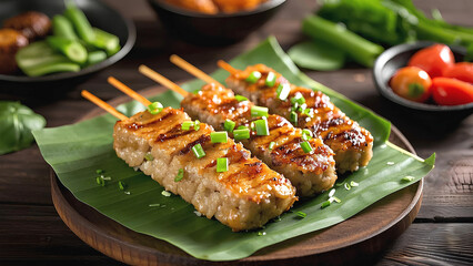Nem Nuong Vietnamese food