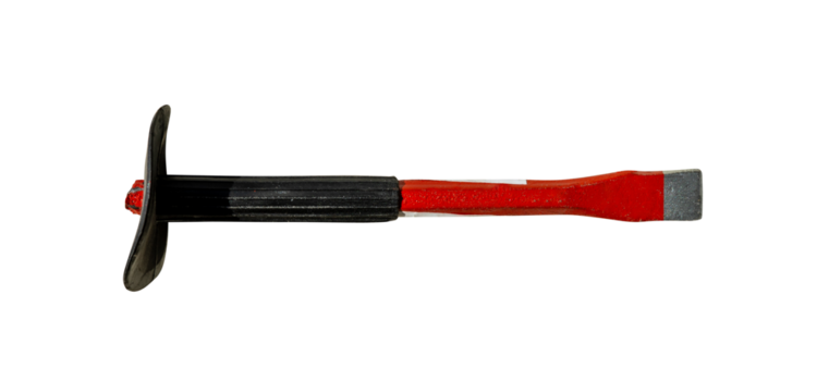 manual stone crusher tool isolated