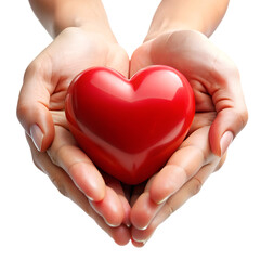 Two Hands Holding a Red Heart - Stock Photos & Vector Designs 02