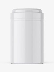 cosmetic and food jar mockup