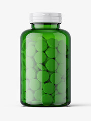 cosmetic and food jar mockup