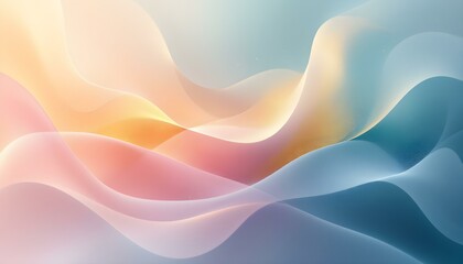 Pastel Abstract Background with Soft Gradients