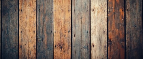 Rustic weathered wood planks background texture.
