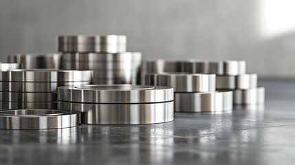 Modern living room interior design with realistic design