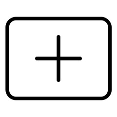 Obraz premium add icon