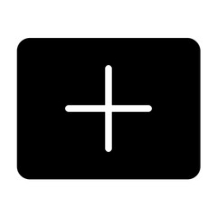 Obraz premium add icon