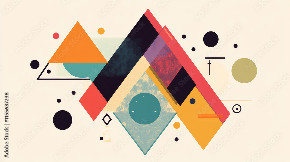 Poster hologram pallet. pallet made of polygons, triangles, dots, and lines. low-poly pallet structure of c