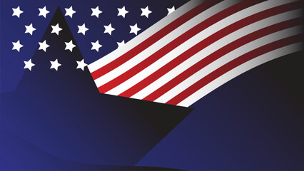Fototapeta premium Independence Day background