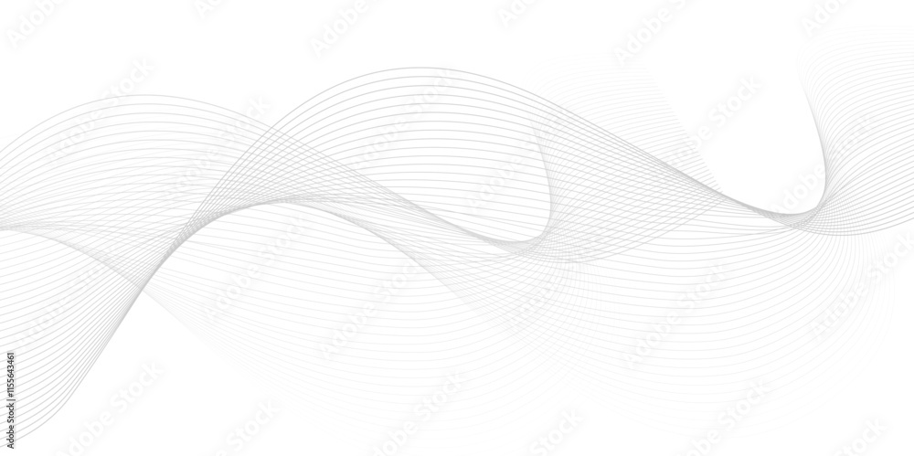 Poster beyond imagination: flowing gray and white particles on a digital canvas form an abstract representa