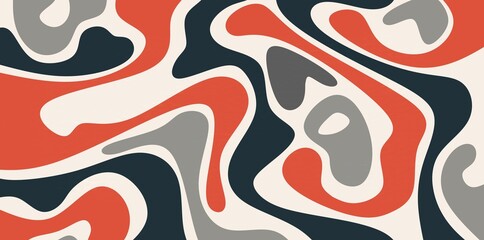 Abstract modern background with wave papercut style. Waves diagonal pattern