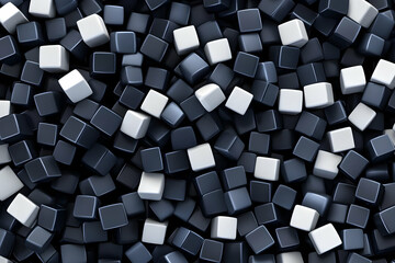 Abstract 3D Cube Background