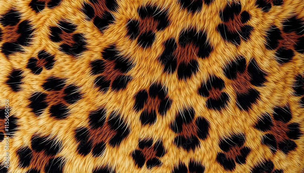 Poster leopard pattern texture