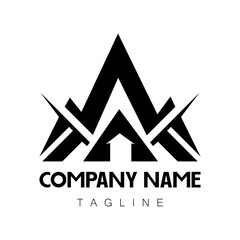 Abstract minimalist corporate logo vector for your Company