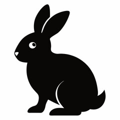 easter bunny and easter eggs