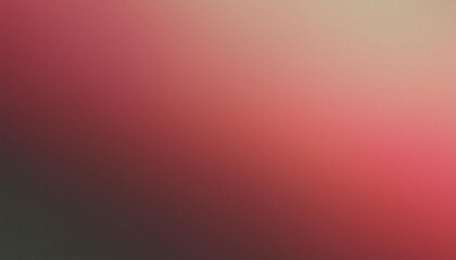 Obraz premium Blurred color gradient pastel pink brown grainy color gradient background dark abstract