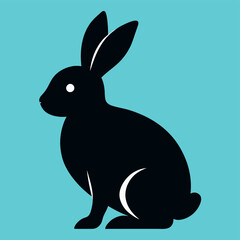 easter bunny in grass