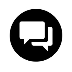 Fototapeta premium chat icon design