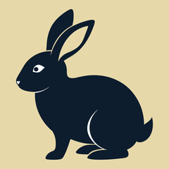 easter bunny in grass