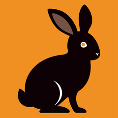 easter bunny in grass