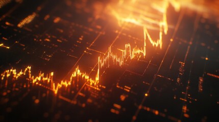 2025 consumer spending habits shown on a fluctuating line chart.