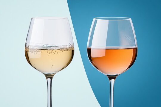 Bebidas en copas con salpicaduras, mostrando un ambiente festivo y colores vibrantes al atardecer